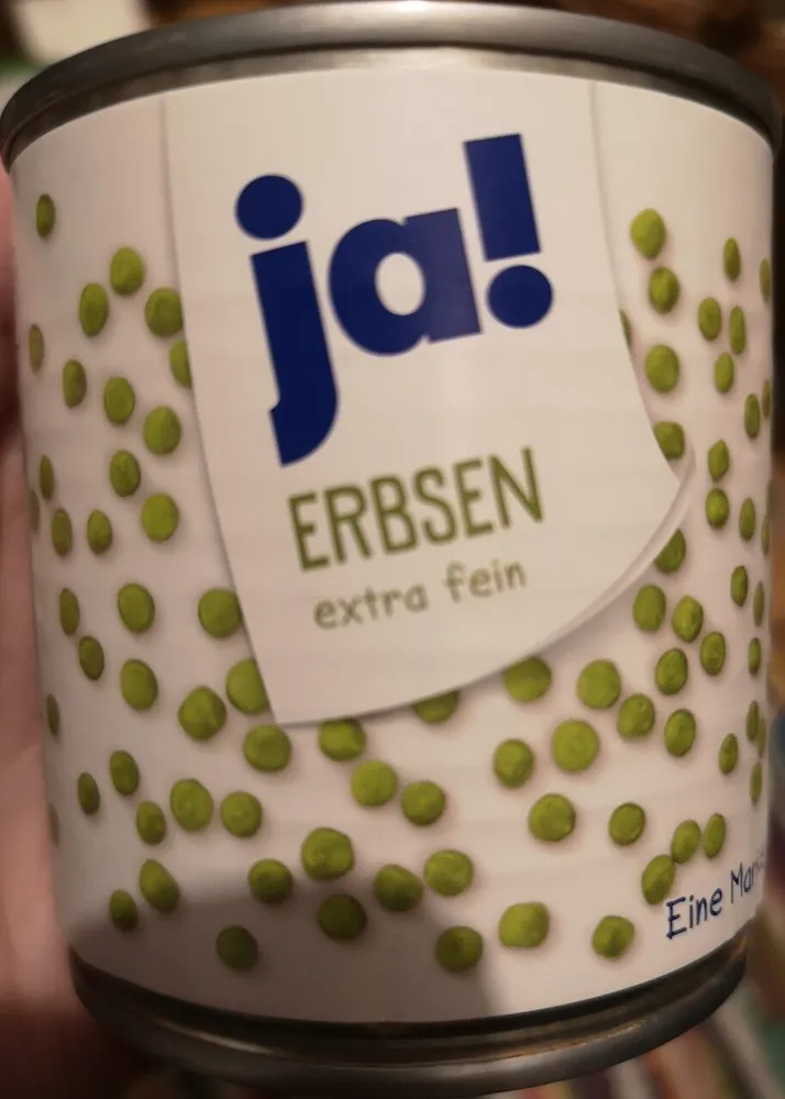 Erbsen, fein