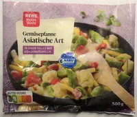 Gemüsepfanne Asiatische Art in einer Sauce mit Kokosmilch 4388860395167
