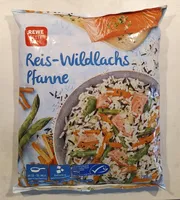 Reis-Wildlachs Pfanne