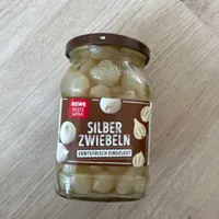 Gemüse - Silber Zwiebeln Glas
