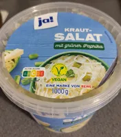Krautsalat Mit Grüner Paprika