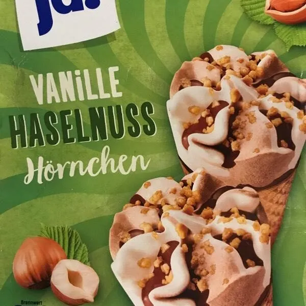 Vanille Haselnuss  Hörnchen