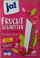 Frucht Schnitten Cranberry-Kirsch