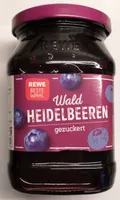 Waldheidelbeeren, gezuckert