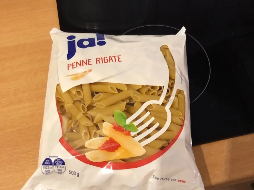 Nudeln Penne Rigate