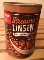 Braune Linsen