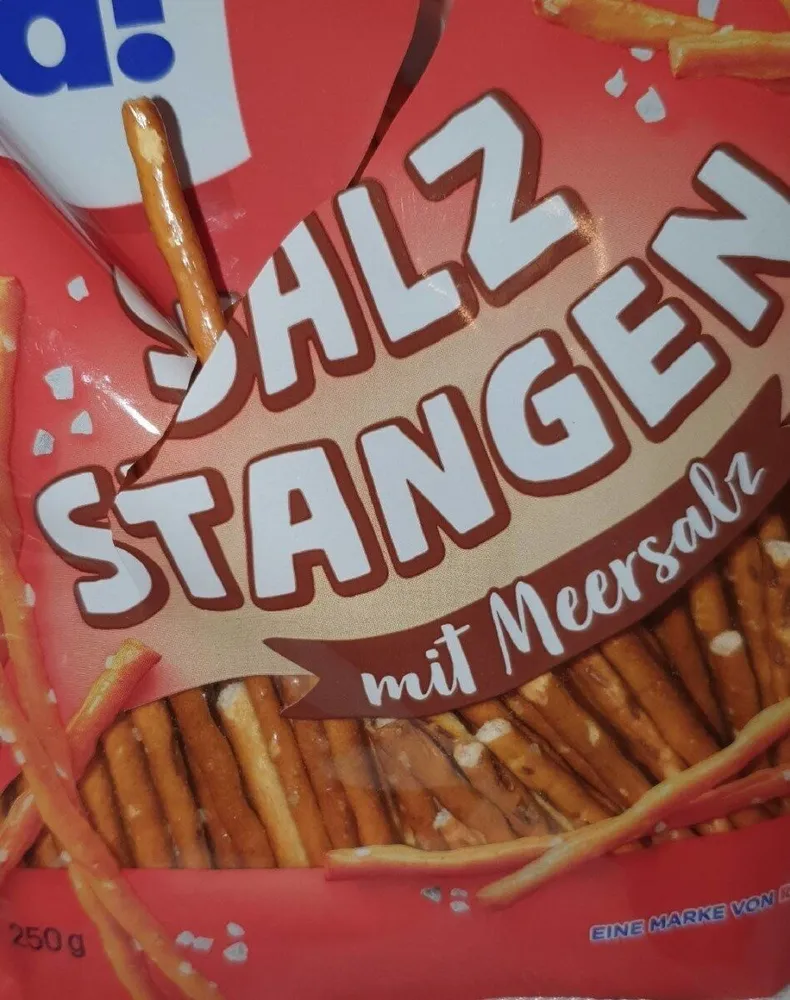 Salzstangen mit Meersalz