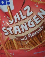 Salzstangen mit Meersalz