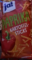 Paprika Kartoffel Sticks