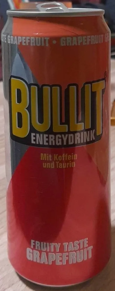 BULLT ENERGYDRINK FRUITY TASTE GRAPEFRUIT