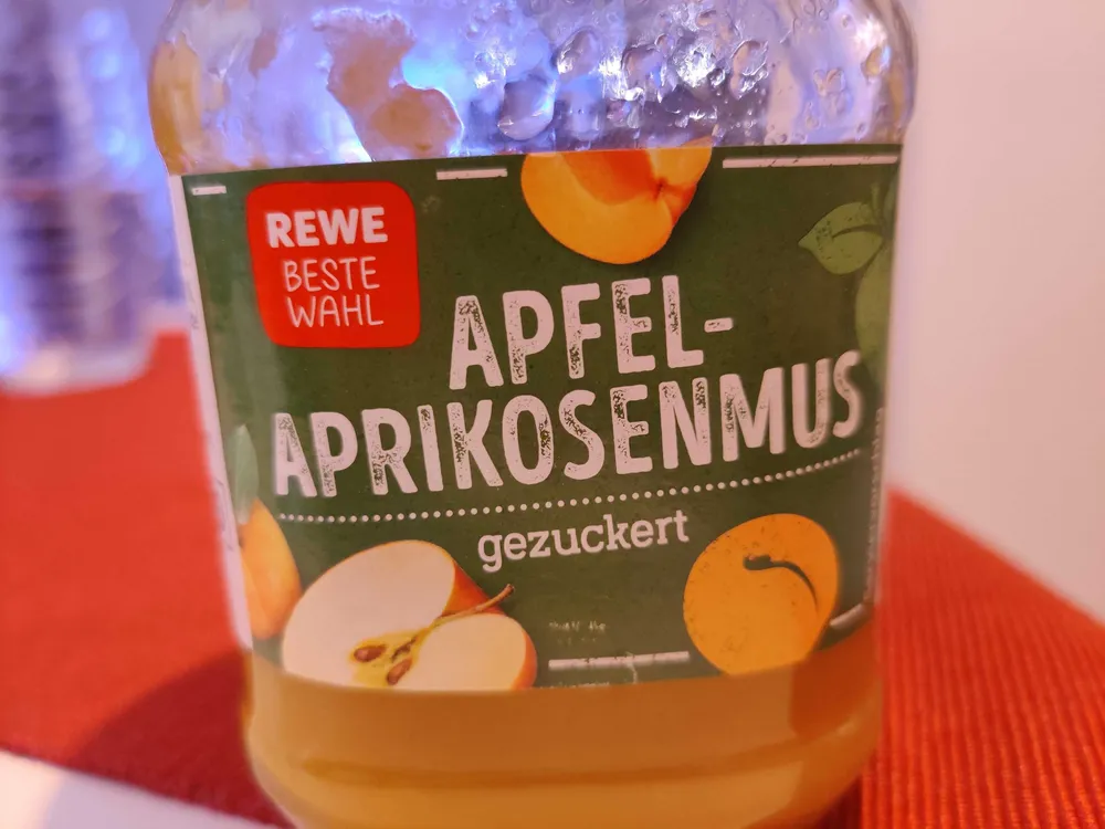 Apfel-Aprikosenmus gezuckert