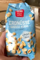 Erdnüsse geröstet ohne Salz
