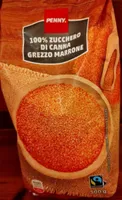 100% zucchero di canna grezzo marrone