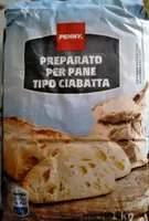 Preparato per pane tipo ciabatta