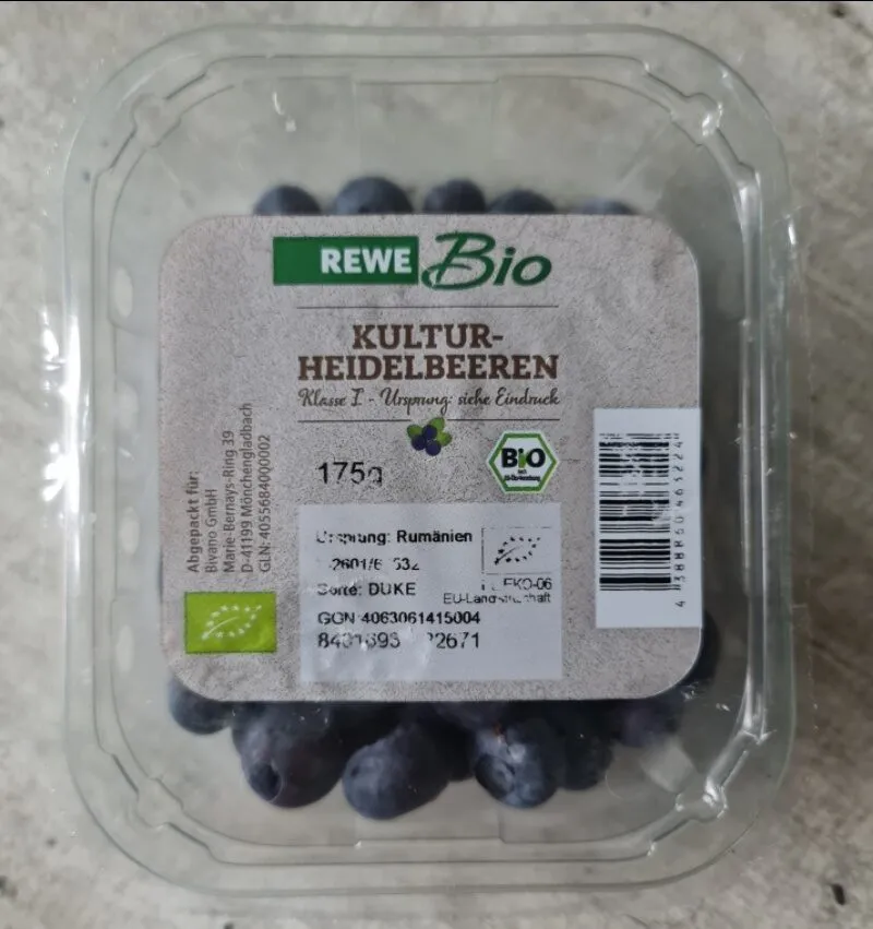 Kultur-Heidelbeeren