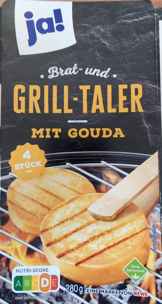 Brat- und Grill-Taler mit Gouda