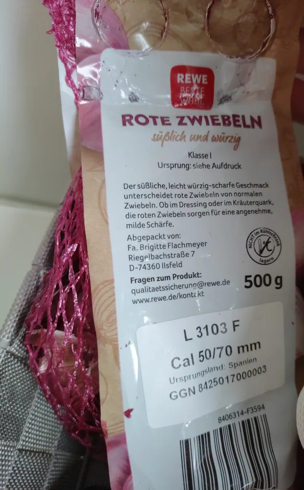 Rote Zwiebeln
