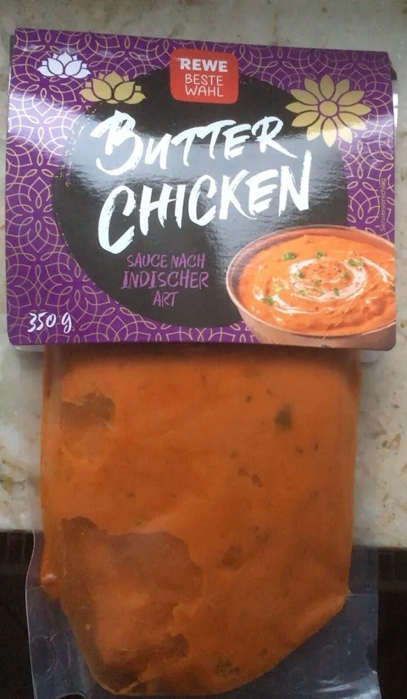 Butter Chicken - Sauce indische Art