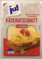 Käseaufschnitt 3 Sorten