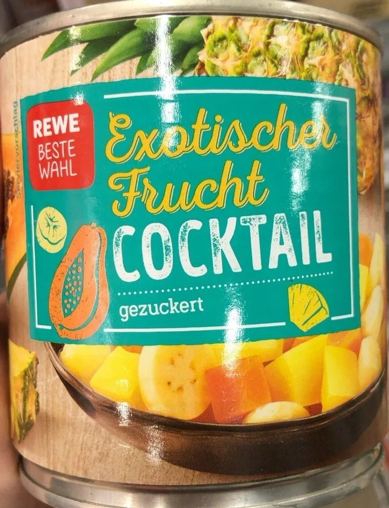 Exotischer Frucht Cocktail