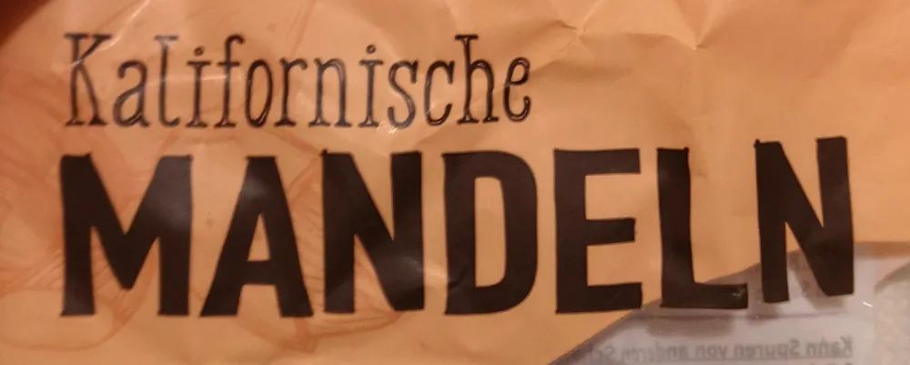 Kalifornische MANDELN
