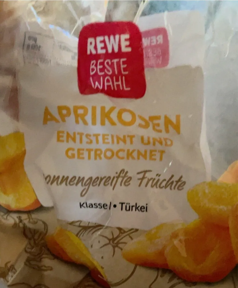 Aprikosen getrocknet