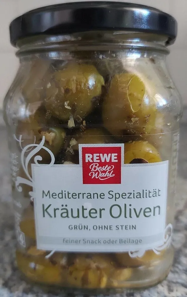 Kräuter Oliven