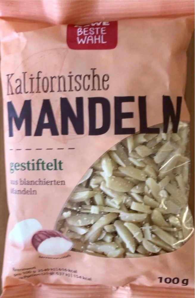 Mandeln gestiftelt