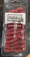 Salami in Brezelform