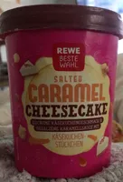 salted caramel cheesecake eis