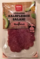 Kalbfleisch Salami mit Rindfleisch