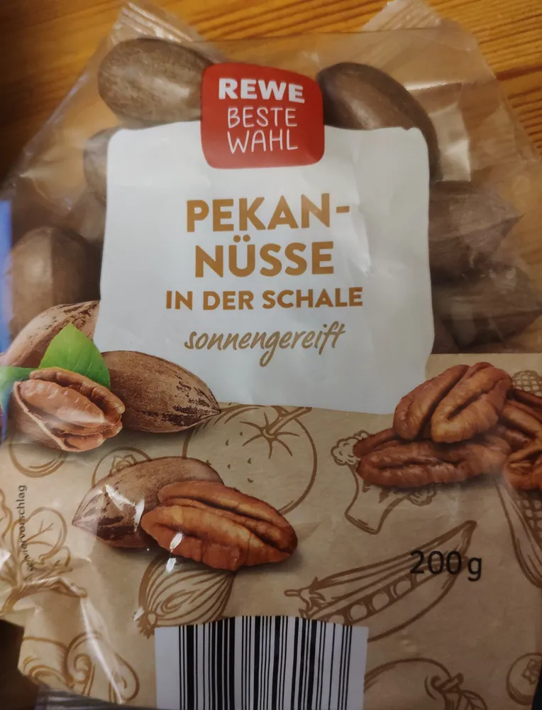 Pekannüsse in der Schale