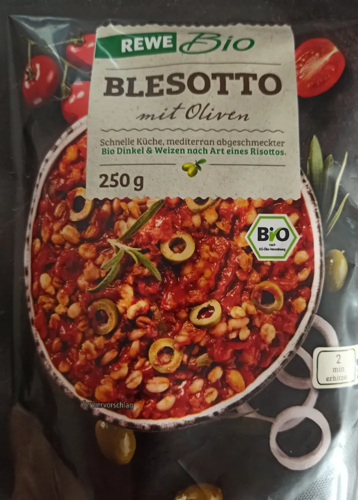 Blesotto mit Oliven