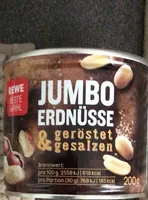 JUMBO ERDNÜSSE   geröstet&gesalzen
