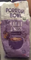 Porridge Bowl Kakao & Nuss