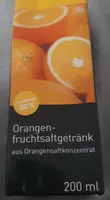 Orangenfruchtsaftgetränk