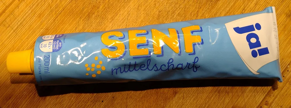 Senf mittelscharf
