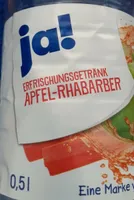 Erfrischungsgetränk Apfel-Rhabarber
