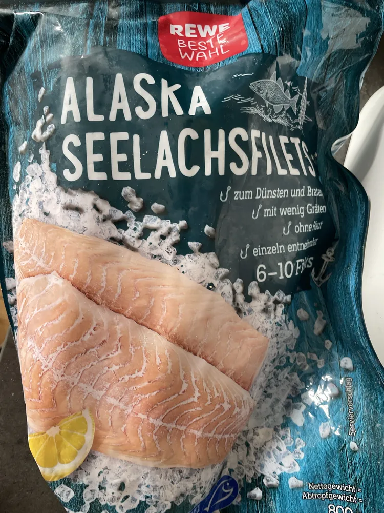 Alaska Seelachsfilets
