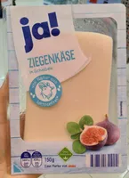 Ziegenkäse in Scheiben