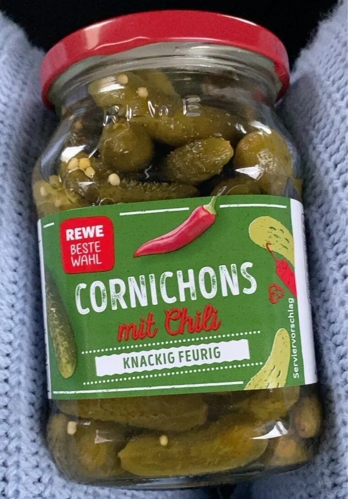Cornichons mit Chili