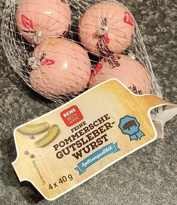 Pommersche Gutsleberwurst, fein