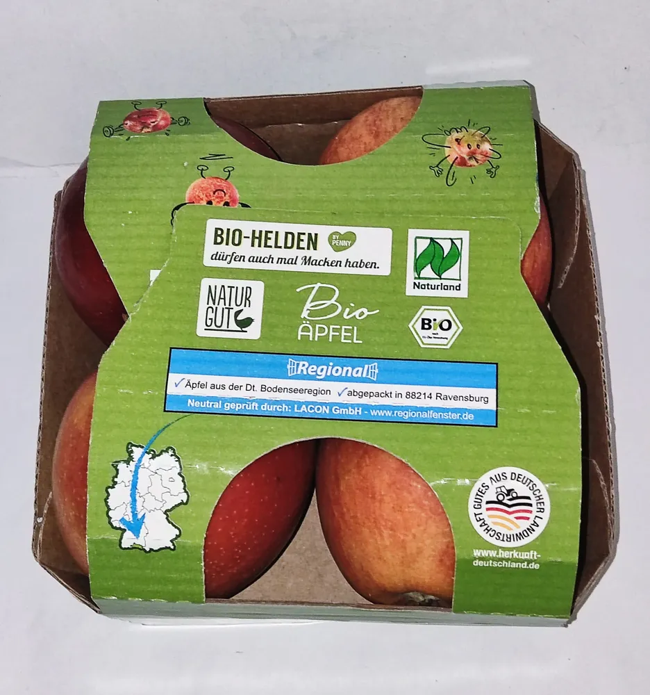 Bio-Äpfel rot