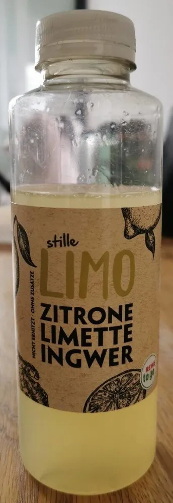 Stille Limo Zitrone Limette Ingwer
