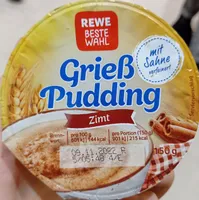 Grieß Pudding Zimt