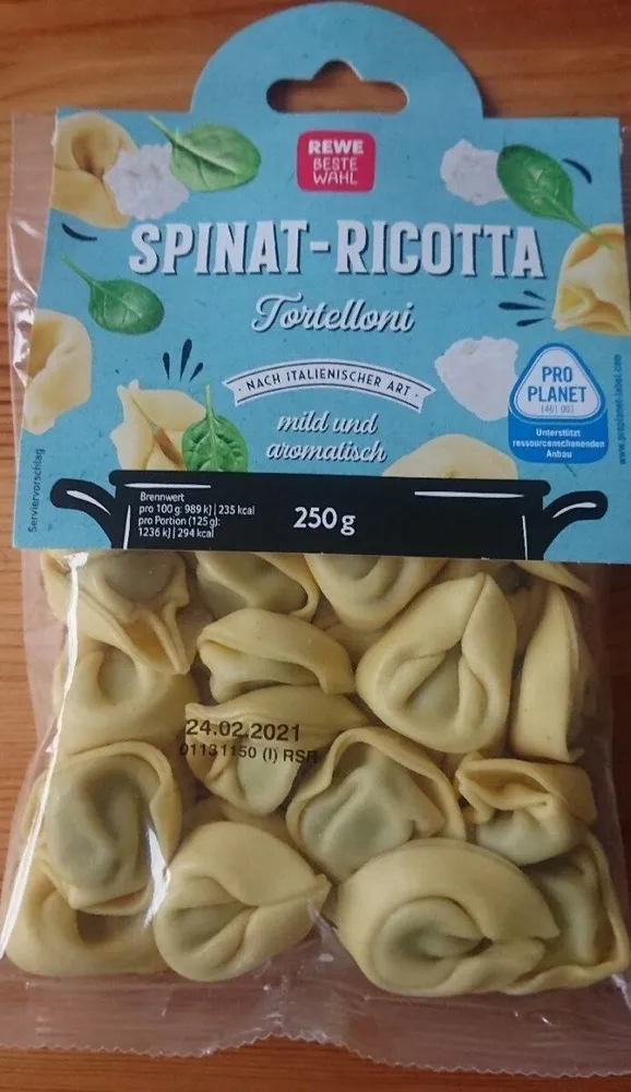 Spinat-Ricotta Tortelloni