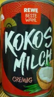 Kokosmilch Cremig