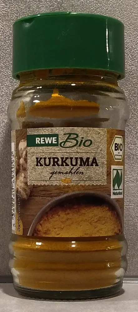 Kurkuma gemahlen