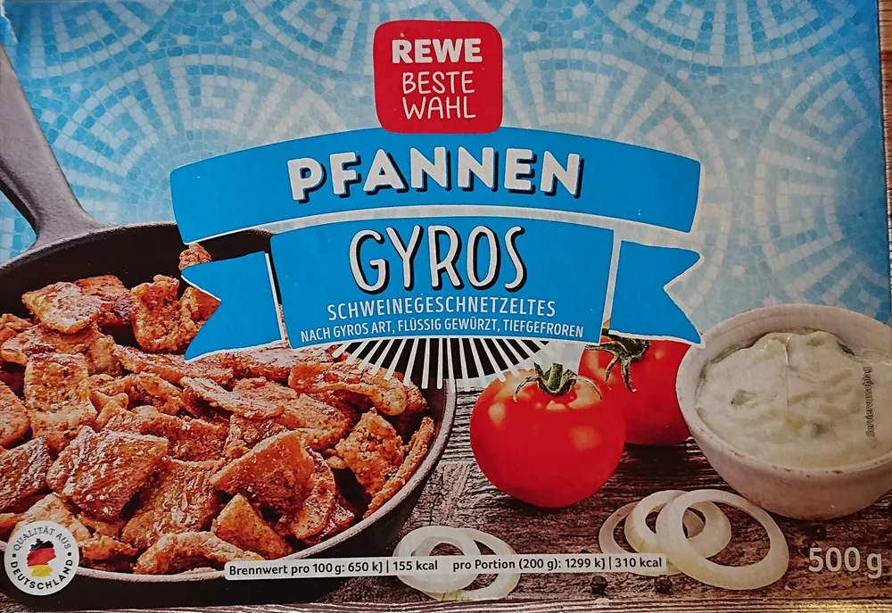 Pfannen Gyros