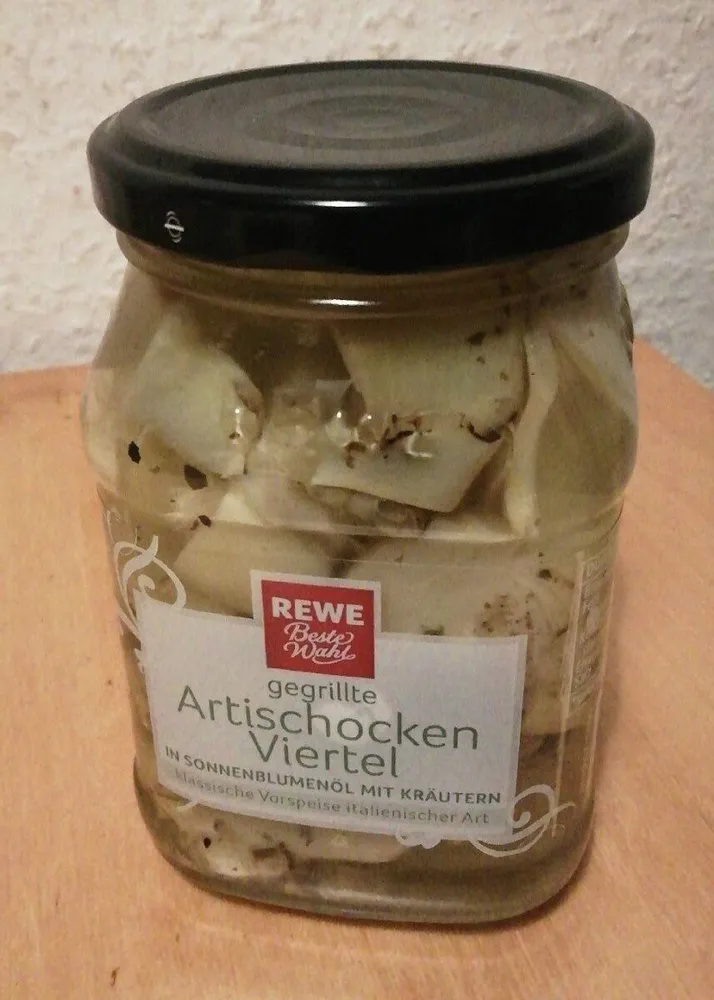 Gegrillte Artischocken Viertel